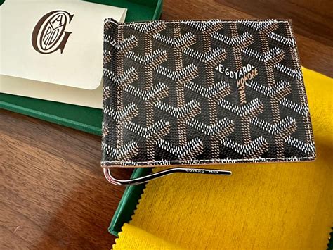 goyard saint thomas billfold price|goyard st thomas bill fold.